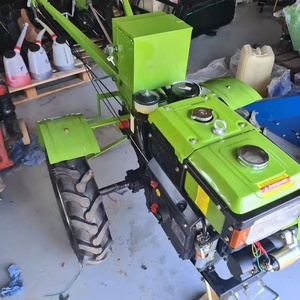 Trator manual para agricultura, implemento de trator para caminhada, 8-22hp