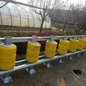 China Rolling Guard <strong>Rail</strong> <strong>System</strong> All Flange Post With Customized Distance SB <strong>Level</strong> EVA PU Roller Barrier - Product Image 3