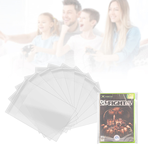 Game CD Cartridge Disc Box Storage Case Resealable Sleeve OPP Plastic Protective Bags Sleeves for <strong>XBOX</strong> <strong>360</strong> and <strong>Xbox</strong> - Product Image 6