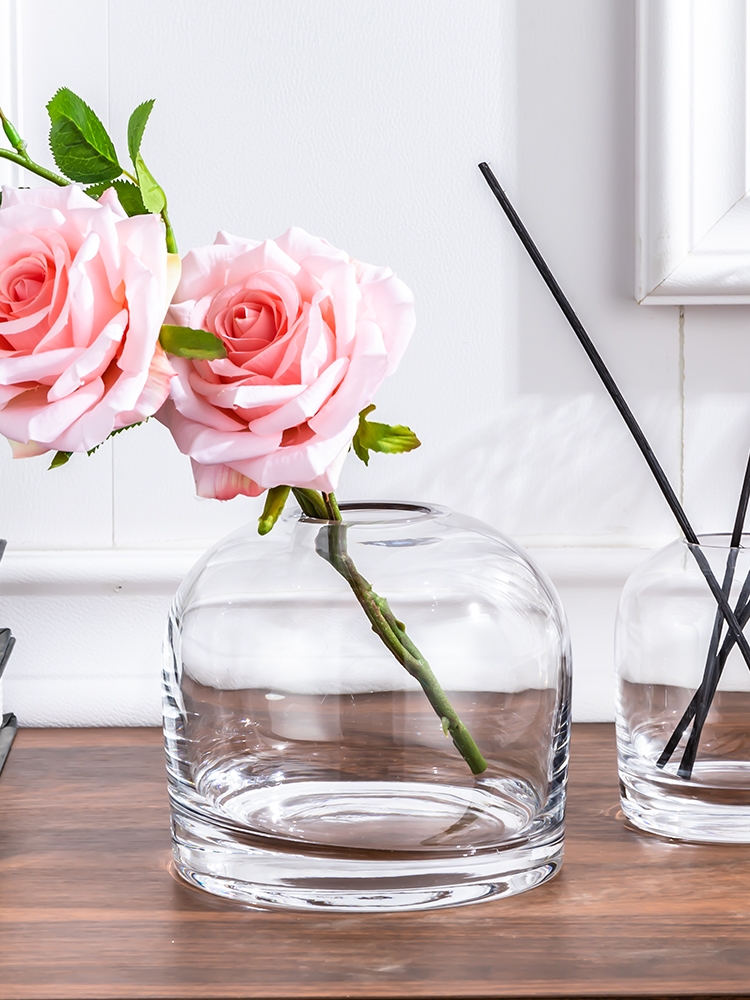Factory Produced Wholesale Cylinder Glass Vase