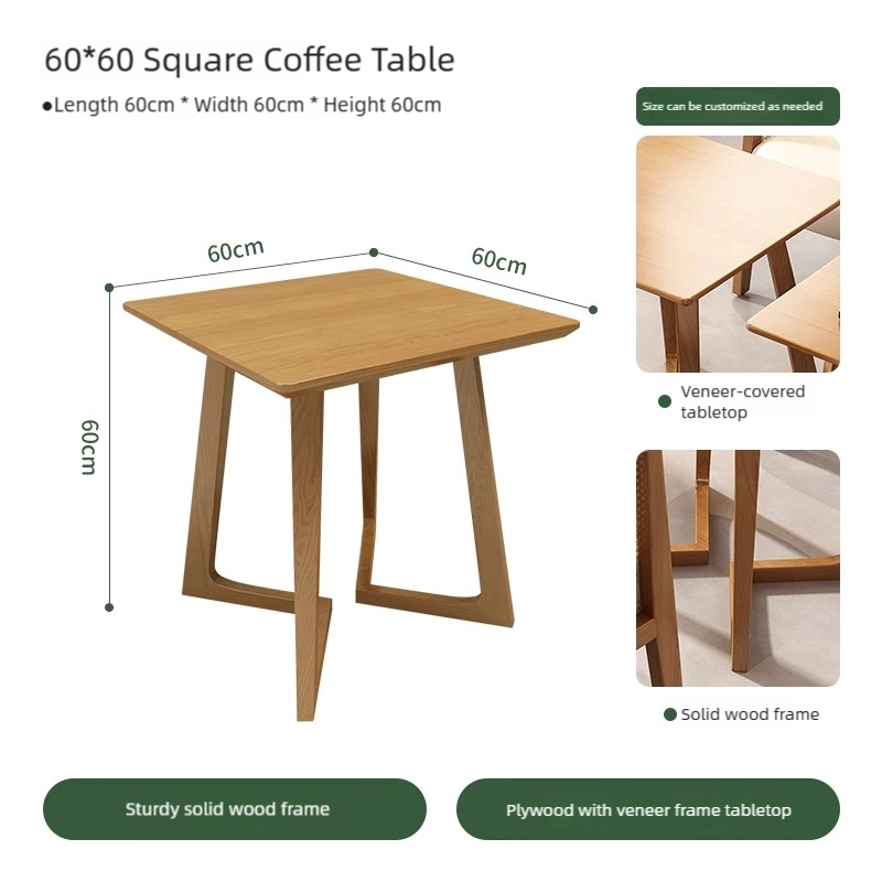 60CM square table