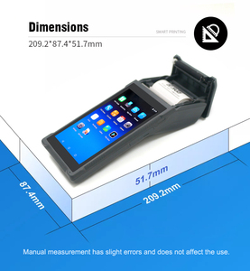 2025 Новое Обновление Android 12 POS Q2 смарт-устройство Android POS терминал с принтером - Product Image 6