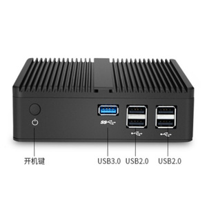 Rugged Fanless X86 Computadora de escritorio Embedded Industrial Mini PC J1900 Processor Box PC - Product Image 5