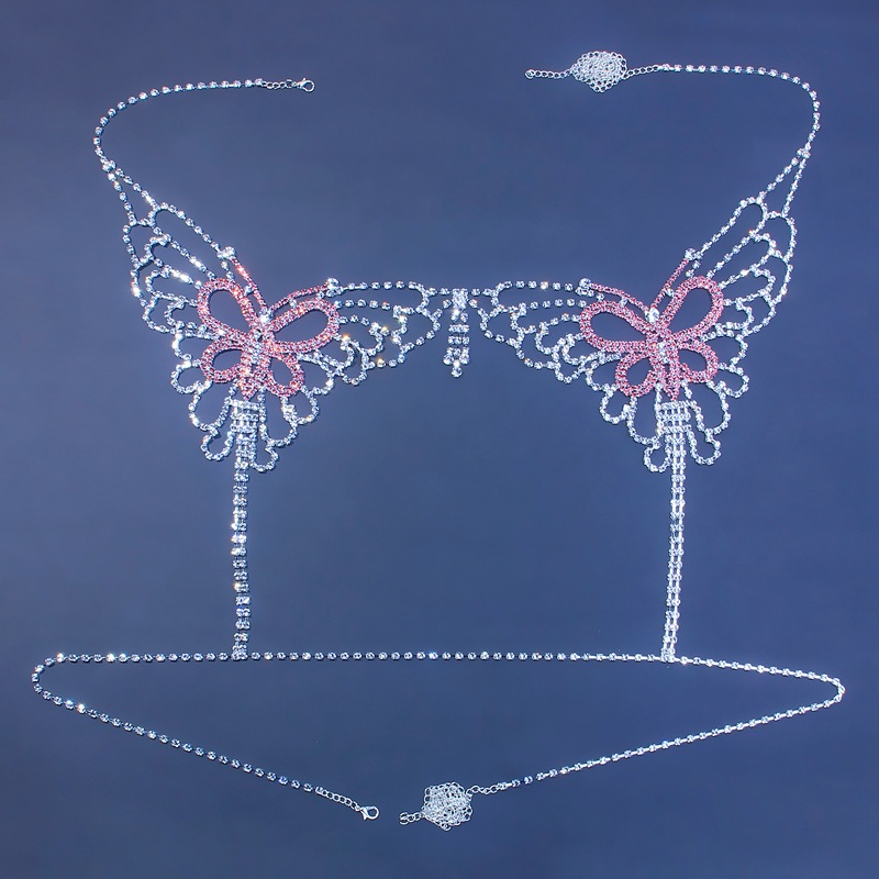 Soutien-gorge argenté - 1