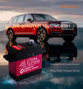 Dsservo DS3240 เซอร์โวมอเตอร์ 40Kg ความเร็วสูงเซอร์โวสเกียร์โลหะเซอร์โวดิจิตอลสําหรับ 1/8 1/10 Scale RC รถยนต์