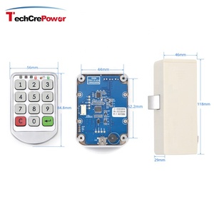 Smart Sicherheit Anzahl Digitale Tastatur RFID Passwort <span class=keywords><strong>Code</strong></span> Locker Sperren Elektronische Datei Schrank Schublade Türschloss für Büro