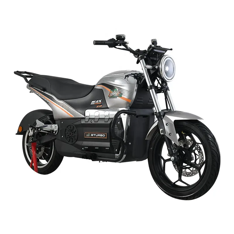 Motocicleta elétrica off-road ev scooter, scooter elétrica de alto desempenho 60v 72v, ciclomotor elétrico com 2 assentos, ideal para uso off-road