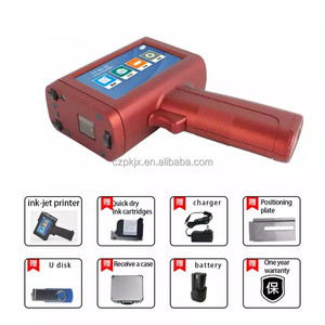 Stampante a getto d'inchiostro portatile stampa data Coder numero di lotto lotto cartone a getto d'inchiostro scatola di imballaggio esterna pistola macchina da stampa a getto d'inchiostro - Product Image 4