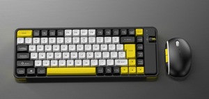 Colorido 2,4G BT inalámbrico modelo dual 84 teclas teclado y ratón teclado de membrana combinado - Product Image 5