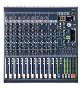 Dj/16 profesyonel ses mikseri 12/16 kanal ses karıştırma konsolu stereo ses mikseri raf montaj mikser ses ekipmanı dj için - Product Image 1