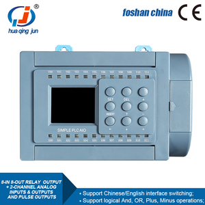 Huaqingjun 8DI 8DO <strong>Relay</strong> <strong>Output</strong> 2-Channel Analog <strong>Inputs</strong> <strong>Outputs</strong> 0-5V 0-10V Pulse <strong>Outputs</strong> PLC for Stepper Motors - Product Image 2
