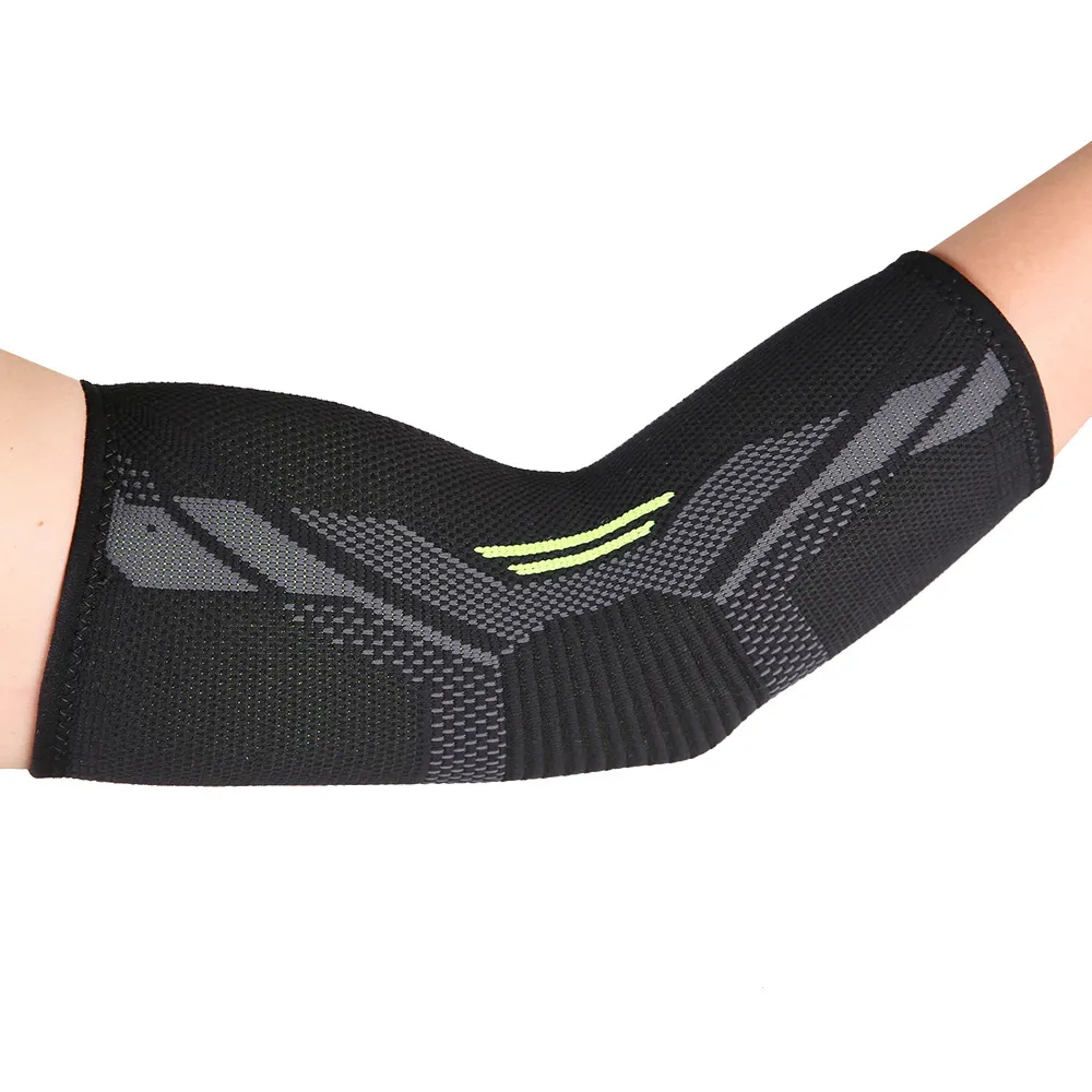 Spor Brace pedleri ayarlanabilir dirsek Guard destek neopren kayış sıkıştırma kolları spor koruyucu ekipman