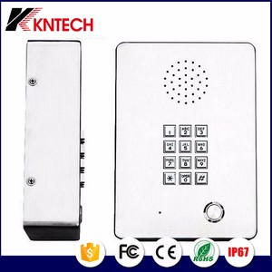 KNZD-03 Keypad Dialing Telephone Analog Office <strong>Building</strong> <strong>Intercom</strong> <strong>System</strong> for <strong>Apartment</strong> Use Audio IP <strong>Intercom</strong> with Phone Features - Product Image 2