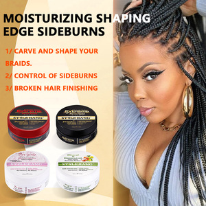 Private Label USA Top Selling Water Based 24 Hour <strong>extreme</strong> Hold Natural Edge Control for Making Thin Edge Fuller and Thicker - Product Image 6