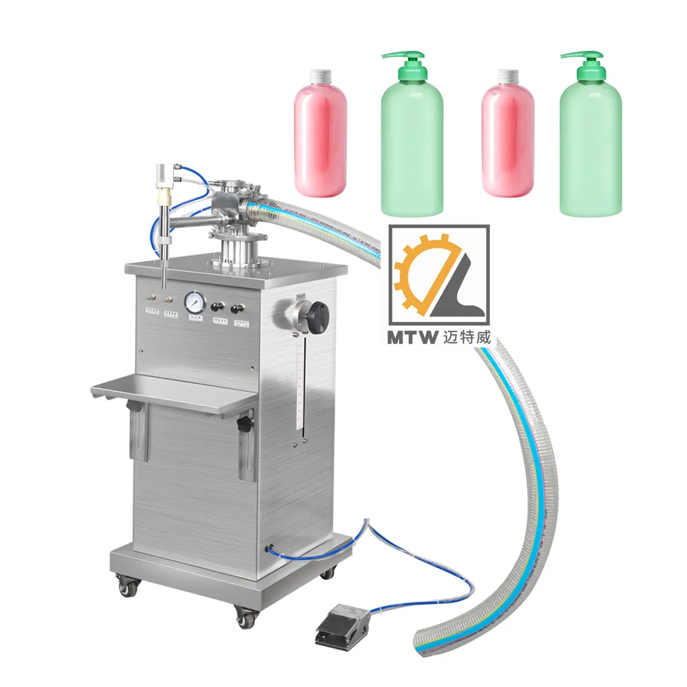 MTW buon rendimento manuale/semi automatico marmellata di birra miele riempimento caldo imbottigliamento prezzi economici