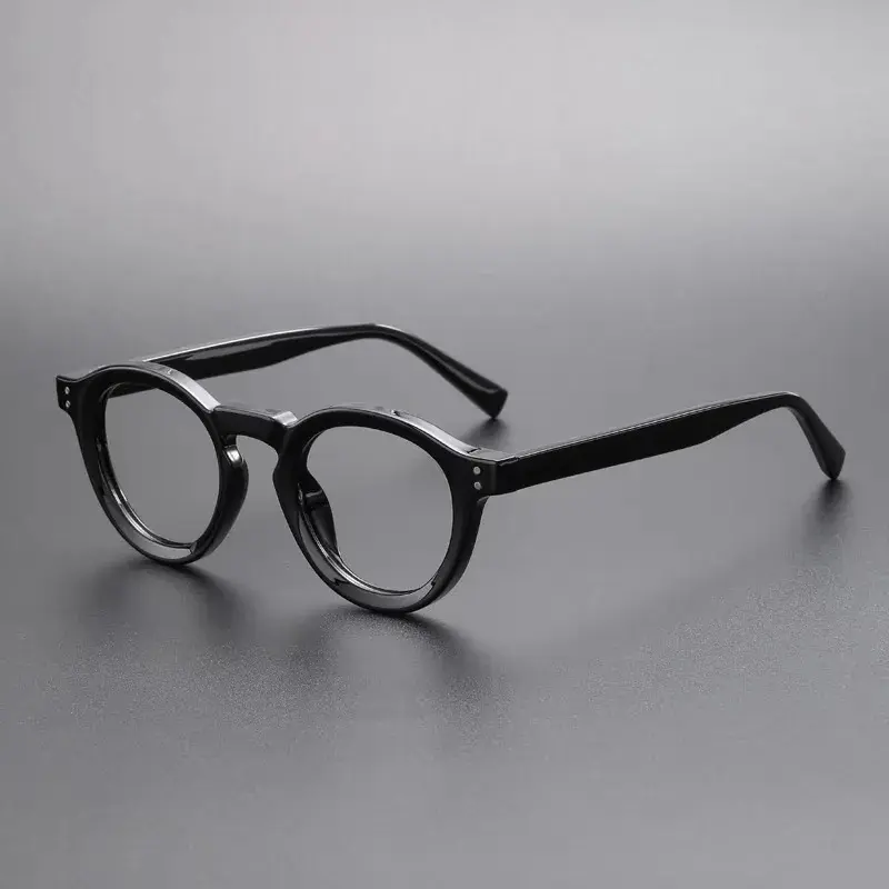 2024 thời trang retro hình bầu dục Eyewear phụ nữ chất lượng cao Máy tính kính mắt Khung kính quang học nam