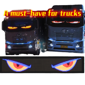 RGB Flexible <strong>LED</strong> Eye Display Trucks Buses Smart App Control Scrollable Eye Animation Sign <strong>Board</strong> Utilizes Smart Car Technology - Product Image 4