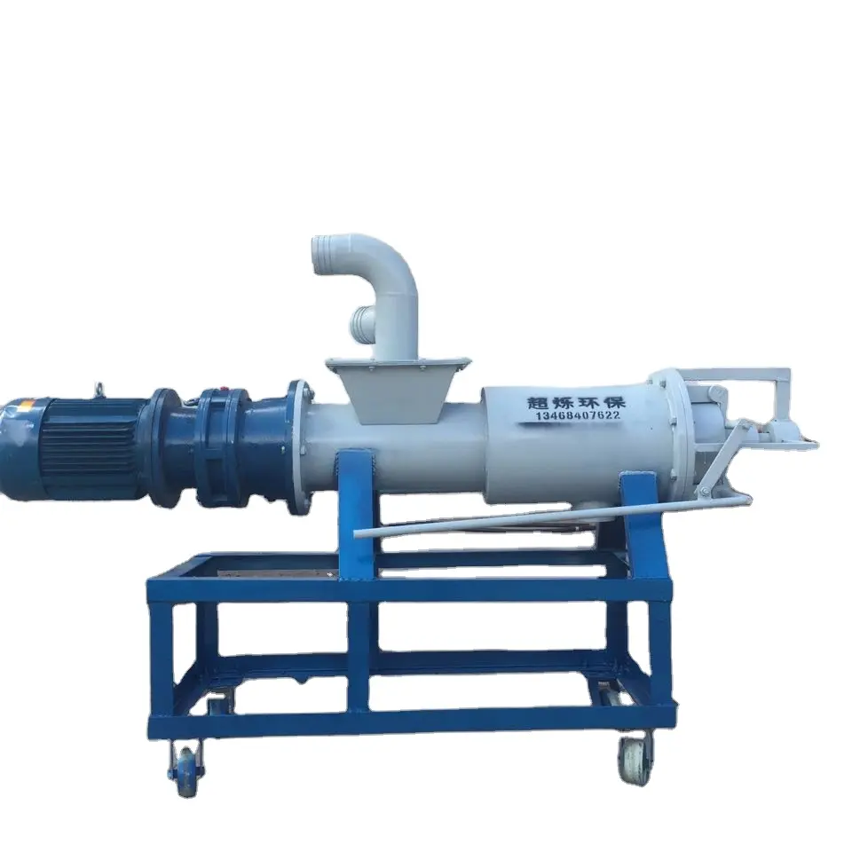 High efficiency Livestock and poultry manure treatment equipment Chicken manure dehydration and drying machine