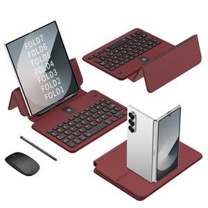 三星S25 S24 ultra键盘外壳，适用于华为型号，带鼠标和笔，适用于Z折叠型号 - Product Image 5