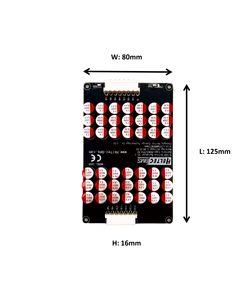 แบตเตอรี่ปรับสมดุลแบบแอกทีฟ5A 5.5A 9-14S พร้อมกล่องป้องกัน10S 12S 14S ตัวเก็บประจุแบตเตอรี่บาลานเซอร์สำหรับ Lifepo4 Lipo LTO - Product Image 3