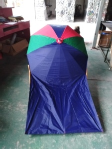 厂家批发防风电动滑板车自行车摩托车防雨遮阳伞