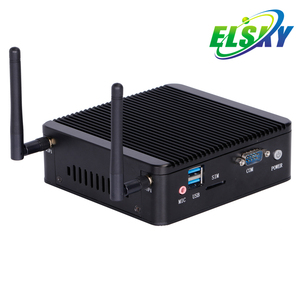 ELSKY Fanless Pocket Celeron Mini PC Linux Nano 19 Dual Cores J1900 Procesador con LAN para computadora industrial 12V DDR3 MSATA - Product Image 6