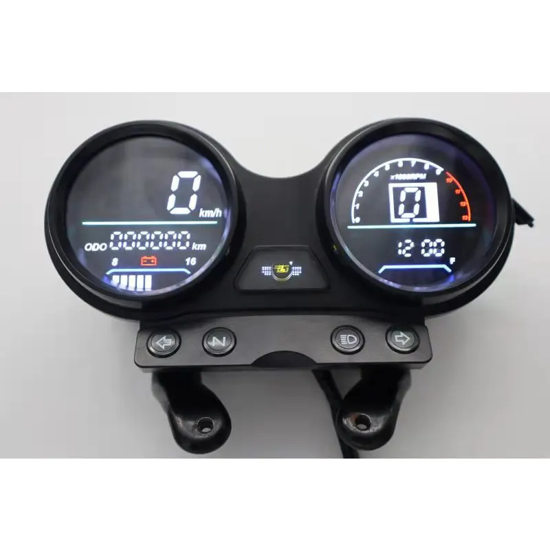 2022 LED Digital Motorcycle Speedometer Yamaha For YBR125 With Mobile USB Charge