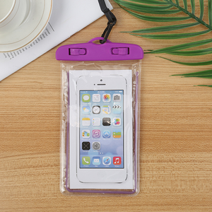 Evrensel şeffaf PVC çanta su geçirmez cep telefonu kılıfı mühürlü sualtı hücre yüzme kılıfı kapak kamera koruyucu kutulu - Product Image 3