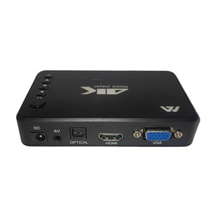 Hot Mini 4K Media Player Support Full HD 1080P VGA Out USB Disk SD Card HDD Multimedia AD pubblicizza PPT MP4 MP3 Player Box - Product Image 1