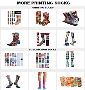 BY-N664 Mens Sublimation <strong>Socks</strong> Custom 3d Printing <strong>Socks</strong> - Product Image 4