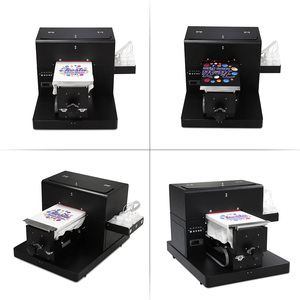 High Resolution A4 DTG Digital T-shirt Flatbed Printer Bag Inkjet Printer A4 DTG Printers <strong>Code</strong> Printing Machine Logo Digital - Product Image 5