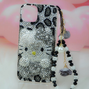 Hướng dẫn sử dụng ba chiều <span class=keywords><strong>Hello</strong></span> KT phim hoạt hình Mèo Chống thả hoàn chỉnh trường hợp điện thoại 15 14 13 12 11 Pro/Pro Max cho điện thoại với dây buộc - Product Image 6