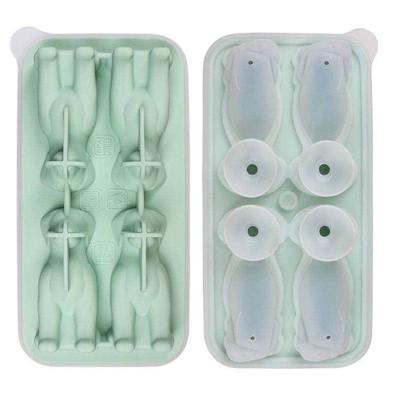 Green lemerado ice cube