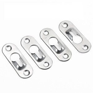 RTS钢挂板五金工具单锁孔相框衣架，带镜子相框挂钩 - Product Image 1
