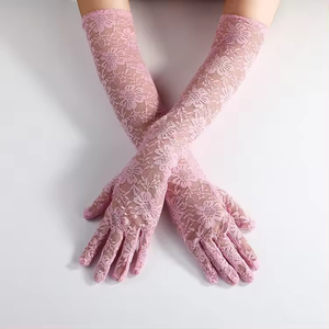 Elegant Extended Lace <strong>Gloves</strong> for Weddings and Parties Sexy Sun Protection for Driving and Riding - Product Image 2