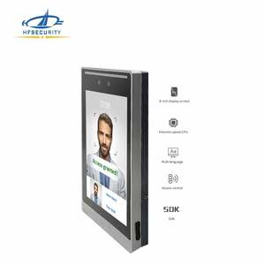 HFSecurity RA08L 8 Inch Linux <strong>System</strong> Free SDK Face Recognition Biometric Attendance and Acess Control Terminal - Product Image 3