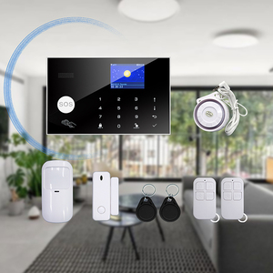 Pantalla LCD multilingüe inalámbrico Tuya Wifi 4G GSM sistema de alarma de seguridad inteligente para el hogar con Alexa Google Home 100 zonas inalámbricas - Product Image 4
