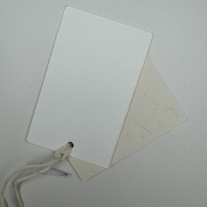 <strong>High</strong> <strong>Quality</strong> Custom Luxury Embossed Recycled Paper Logo Tag <strong>Strings</strong> for Shoes and Bags Own Brand Customized - Product Image 4