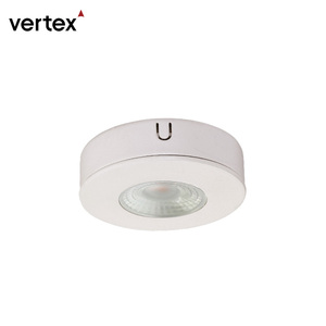 6pcs סט 3w ארון אור ip44 לבן שחור מדכא או משטח רכוב ארון הוביל אור נקודה