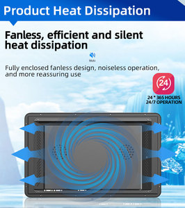 15.6&quot; 18.5&quot; 21.5&quot; Inch Win10 Ubuntu Touch Screen Pc Waterproof Screen <strong>Computer</strong> All <strong>in</strong> One Panel Pc Kiosk Touch Screen Monitor - Product Image 4