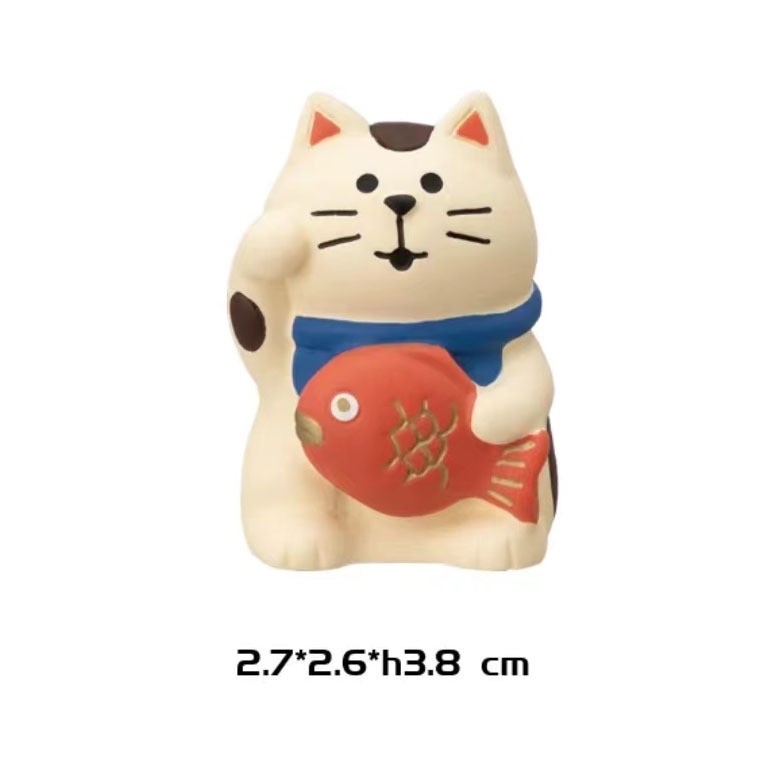Chat mâle poisson rouge