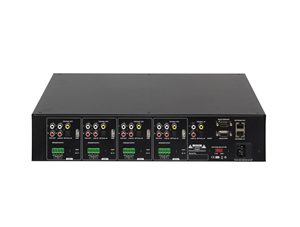 Amplificador de 4 zonas HA400, entrada de Audio principal, entradas analógicas y digitales, transmisión de música local/en línea RJ45, Audio doméstico inteligente - Product Image 2