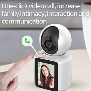 WIFI <strong>IP</strong> <strong>Camera</strong> Video Call Surveillance IR Vision HD TF Audio <strong>with</strong> 2.8 Inch Screen Display Type-C Connection - Product Image 5