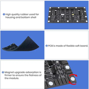 P2.5 display a led flessibile P2.5 P2 P1.8 pannello schermo a led modulo morbido - Product Image 5