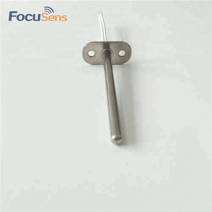 FOCUSENS ODM OEM PT1000 Temperatura <span class=keywords><strong>Sensor</strong></span> Sonda Fácil montagem flange com CE ROHS