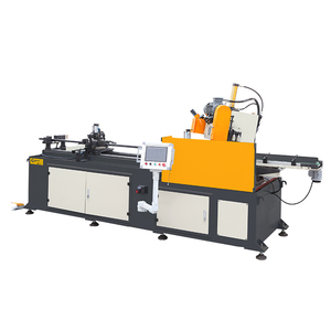 Máquina de corte de tubos de ángulo automático, CTK-450CNC-3Z-TY, 45 grados, con sistema de carga automática - Product Image 1