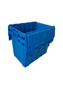 JOIN Logistic Stack-cajas de almacenamiento de PP, contenedor de plástico apilable, caja de mano apilable con tapa