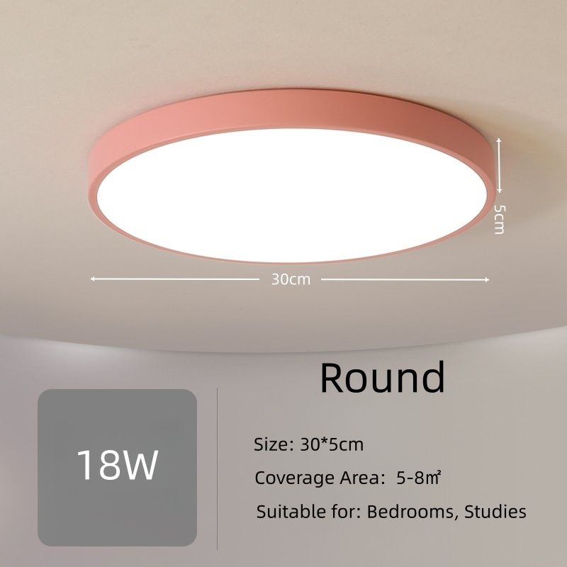 Red-round-diameter 30*5CM