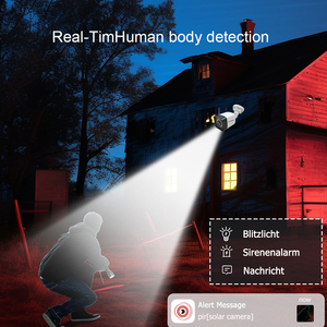 Analoges Kamerasystem Zwei-Wege-Audio-AHD-Kamera mit menschlicher Erkennung und XVR-Monitor unterstützung P2P TSEye-Überwachungskamera-Kit - Product Image 4