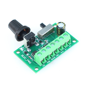 BLDC <strong>DC</strong> 12V 24V <strong>PWM</strong> Brushless <strong>Motor</strong> <strong>Speed</strong> <strong>Controller</strong> Function: Forward and Reverse, Stepless <strong>Speed</strong> Regulation, Brake - Product Image 2
